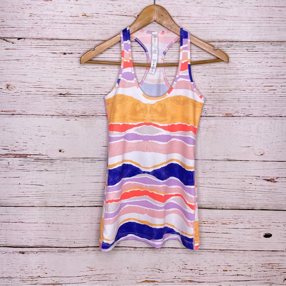 lululemon athletica Multicolor Striped Tank Top